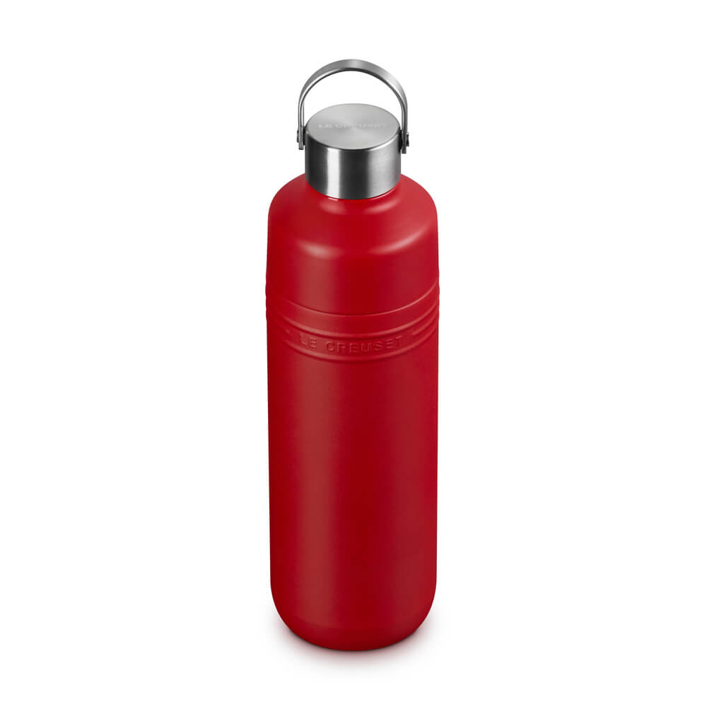 Le Creuset On The Go Cerise Insulated Water Bottle 1L